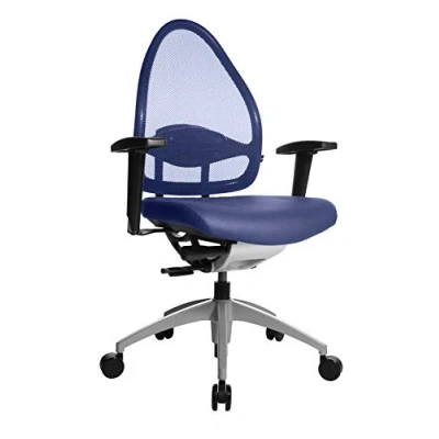 Abbildung von Topstar Bürostuhl Open Base 10 inkl. Armlehnen blau