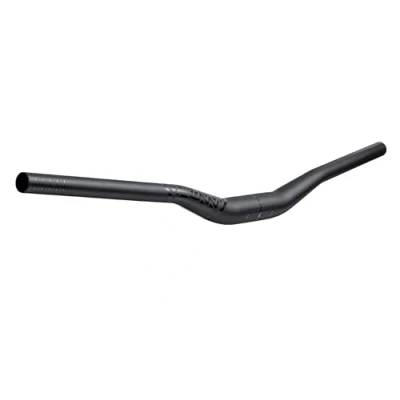 Abbildung von Funn Kingpin Mountainbike Lenker mit Lenkerklemme 35mm und Breite 785mm, robuster leichter Legierungs Riser für MTB, BMX Rennrad, Erhöhung 30mm (schwarzer)