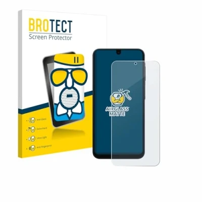 Abbildung von BROTECT Entspiegelungs Schutzglas für Samsung Galaxy A16 5G Schutz Folie Panzerfolie Glas Matt [Extrem Kratzfest 9H, Anti Reflex, Fingerprint]