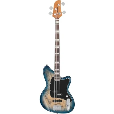 Abbildung von IBANEZ Talman Series 4 Saiten Bassgitarre, Dynamix P+J Tonabnehmer, Cosmic Blue Starburst