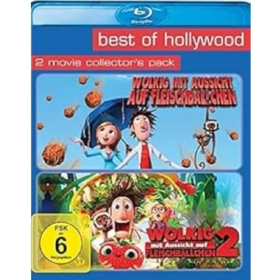 Abbildung von Wolkig mit Aussicht auf Fleischbällchen 1&amp;2 (Best of Hollywood) (2 BRs)