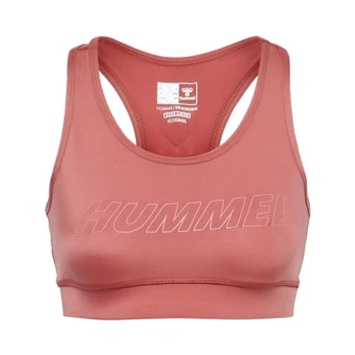 Abbildung von Hummel TOLA Sportbh mit leichter Stützkraft, Damen, Größe: Small, Withered rose
