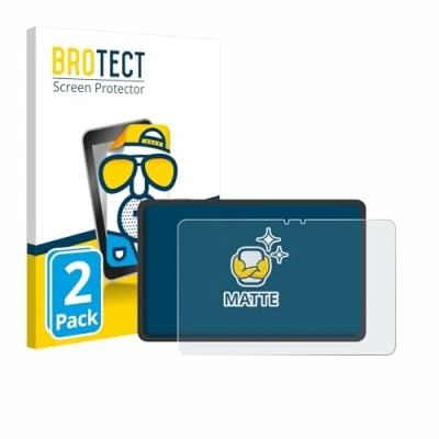 Abbildung von BROTECT Entspiegelungs Schutzfolie für VALE V12E LTE 8128 (2 Stück) Matte Displayschutz Folie, Anti Reflex, Fingerprint