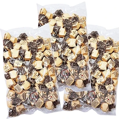 Abbildung von GUSTONE. 3kg Großpackung Tartufi dolci nero 210 Stück je 14g Antica Torroneria Piemontese Trüffel Pralinen aus Italien Schokoladen 3x1000g