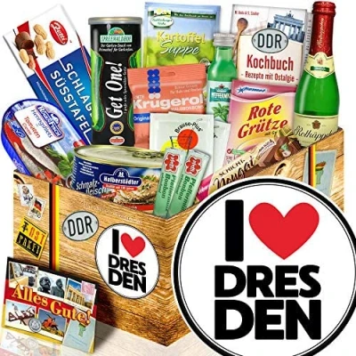 Abbildung von I love Dresden/Geschenkset Dresden/DDR Spezialitäten Ostpaket
