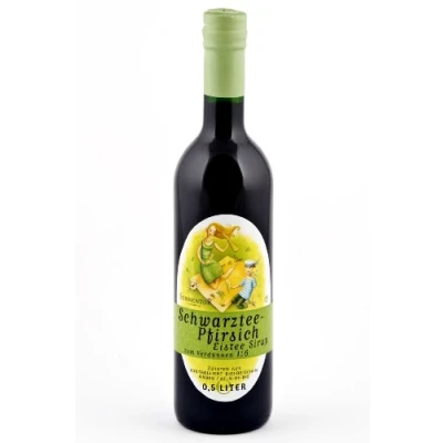 Abbildung von Sonnentor Schwarztee Pfirsich Eistee Sirup, 1er Pack (1 x 500 ml) Bio