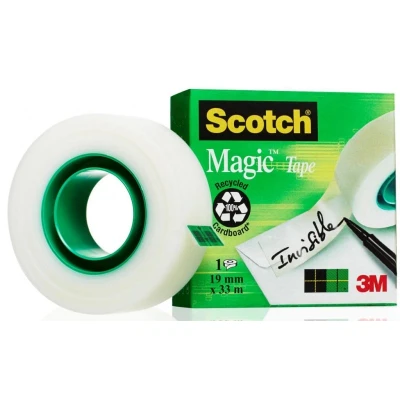 Abbildung von Selbstklebendes Büroklebeband Matt 19mm 33m 1 Stk.