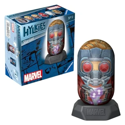 Abbildung von Ravensburger 3D Puzzle Marvel Heroes, Hylkies Sammelfigur #12 Star Lord, 54 Puzzleteile, Made in Europe