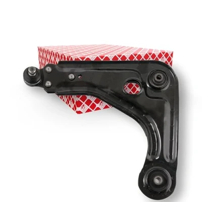 Abbildung von FEBI BILSTEIN 01811 Querlenker mit Lager Vorderachse links, unten Stahlblech FORD: FIESTA 3