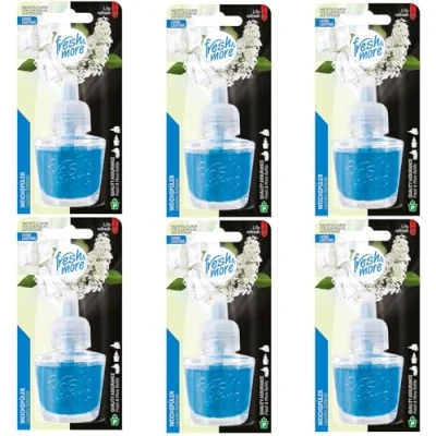 Abbildung von Fresh &amp; More Nachfüllflakons für Duftstecker (18er Pack) Weichspüler, 19ml