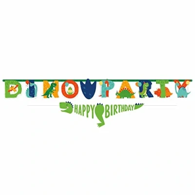Abbildung von Dino Mite Buchstabengirlande 2 Stück