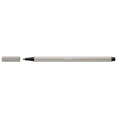 Abbildung von Stabilo Premium Filzstift Pen 68 1mm warmgrau