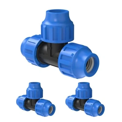 Abbildung von Kirchhoff Fitting T Kunststoff 32 x mm für HDPE Rohr 3 Stück im Set Verschiedene Größen DVGW geprüft Trinkwasserqualität Made in EU, Schwarz,