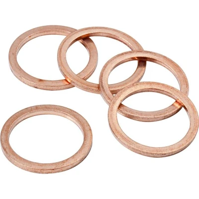 Abbildung von Hi Q Tools Kupferdichtringe (5er Set) M18 19x22mm