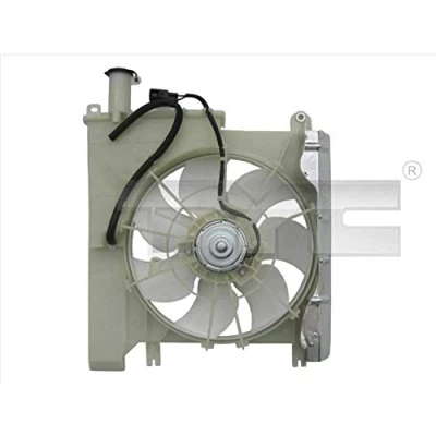 Abbildung von TYC 836 0019 Lüfter 315 130 mit Kühlerlüfterrahmen (Zarge) TOYOTA: Aygo