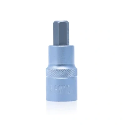 Abbildung von CCLIFE Innensechskant Einsatz 10mm, 1/2&quot; HEX Bit Socket, Sechseckige Steckschlüssel Material CRV, 55mm Länge