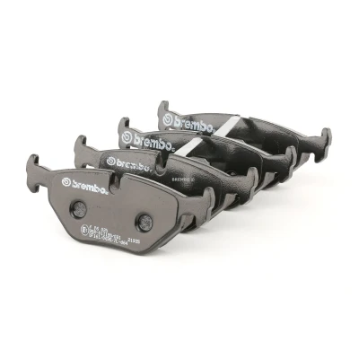 Abbildung von BREMBO P 06 025 Bremsbelagsatz für Verschleißwarnanzeiger vorbereitet mit Kolbenclip ohne Zubehör BMW: Z3 Roadster, 3 Coupe, Touring, ROVER: 75