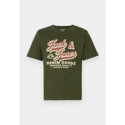 Abbildung von Jack &amp; Jones Rundhalsshirt JJELOGO TEE SS O NECK 2 COL AW25 SN