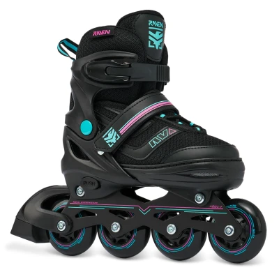 Abbildung von Adjustable Rollers Drill Schwarz/Mint/Pink