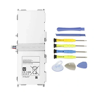 Abbildung von EB BT530FBU Tablette Akku für Samsung Galaxy Tab 4 10.1 SM T530 T531 T535 T537 T532 T533 T536 T530NU T537A T537V T537R4 3G 4G/LTE WiFi BT530FBE BT530FBC Tablet Battery with Tool