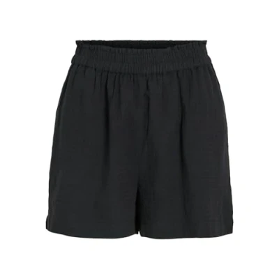 Abbildung von VILA HIGH Waist Shorts, Damen, Größe: 36, Black beauty