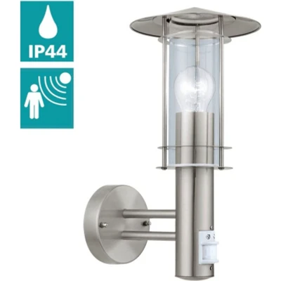 Abbildung von Eglo 30185 Aussenleuchte LISIO edelstahl, E27 max. 1X40W