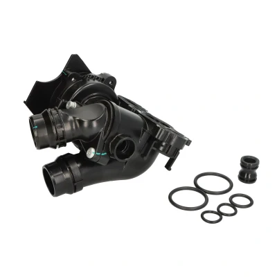 Abbildung von INA 538 0980 10 Wasserpumpe mit Dichtung Gehäuse, Metallgehäuse für Zahnriemen Nebenantrieb AUDI: A4 B8 Avant, A6 C7 Limousine