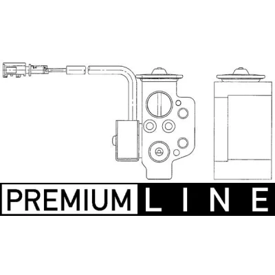 Abbildung von MAHLE ORIGINAL AVE 80 000P Expansionsventil