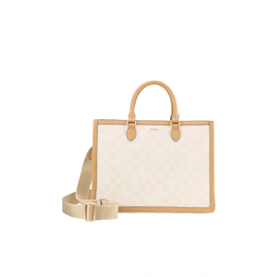 Abbildung von JOOP! Cortina Piazza Aurelia Shopping Bag, Damen, Größe: One Size, Ecru braun