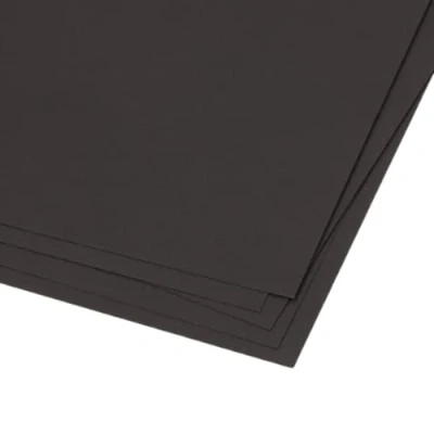 Abbildung von Craftelier 5er Pack doppelseitiger Canvas Texture Cardstock Perfektes Material für Scrapbooking und Bastelprojekte Gewicht 216 Gramm Größe 30,48 x cm (12 &quot;x12&quot;) Farbe Schwarz