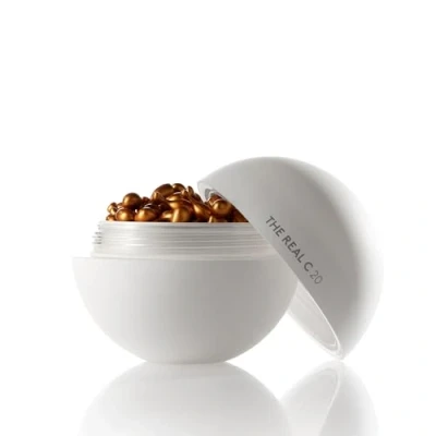 Abbildung von COCUNAT The Real C Kur für 60 Tage Vitamin Serum 20% Ascorbinsäure Reduziert Falten und Unreinheiten Strahlkraft Elastizität Anti Ageing 2 Monatskur Perlen