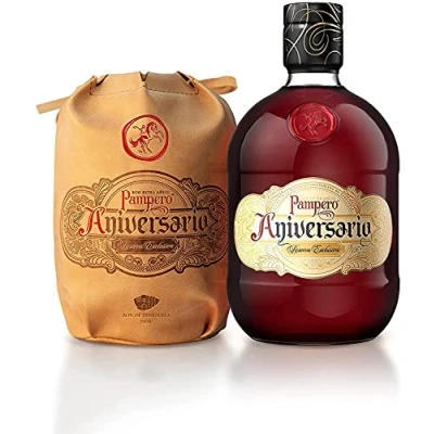 Abbildung von Pampero Aniversario Reserva Exclusiva Añejo mit Geschenkverpackung (1 x 0.7 l)
