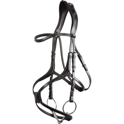 Abbildung von Montar Trense Lyon Fig 8 Spring Eco Leder Schwarz Full