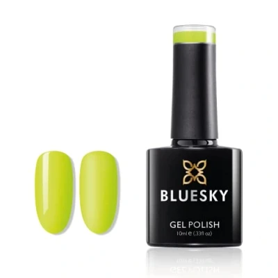 Abbildung von BLUESKY Gel Polish, Yellowtastic, Neon08, auflösbarer Nagellack, Gelb, 10 ml