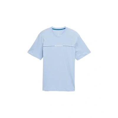 Abbildung von TOM Tailor LOGO TEE Tshirt print, Herren, Größe: XS, Light powder blue