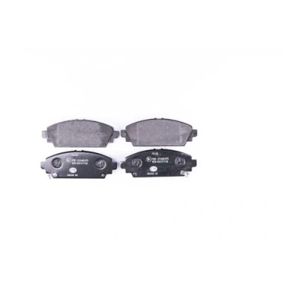 Abbildung von HELLA 8DB 355 017 261 Bremsbelagsatz mit akustischer Verschleißwarnung HONDA: CIVIC 7 Hatchback, Accord 6 Limousine