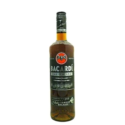 Abbildung von Bacardi Carta Negra Superior Black Rum 0,7 Liter