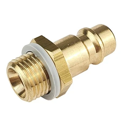 Abbildung von Druckluftkupplung Kupplungsstecker Außengewinde 1/4&quot;