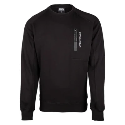 Abbildung von Gorilla Wear Newark Sweatshirt, Herren, Größe: XXL, Black