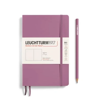 Abbildung von LEUCHTTURM1917 372369 Notizbuch Paperback B6+, Softcover Schreibbuch, 123 nummerierte Seiten, Dusty Rose, blanko