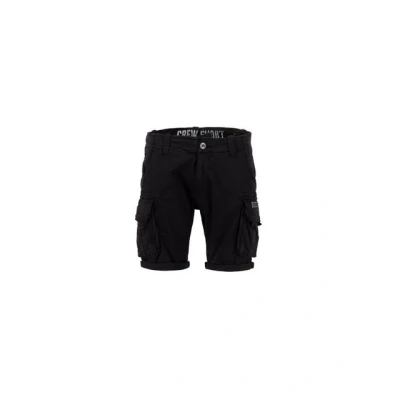 Abbildung von Alpha Industries CREW Shorts, Herren, Größe: 36, Black