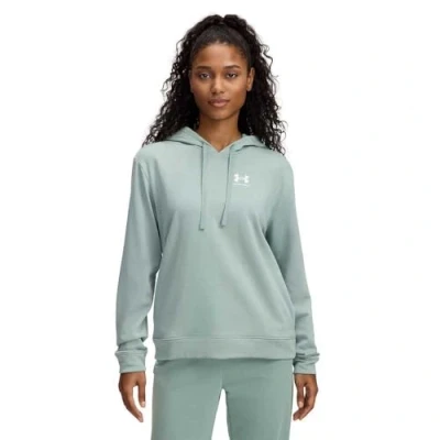 Abbildung von Under Armour Rival Terry Hoodie Damen (Grau XL Größe)