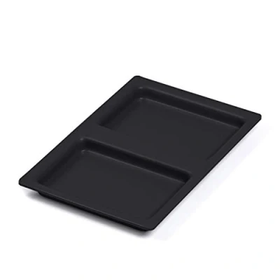 Abbildung von SO TECH® Mülltrennsystem Ninka eins2vier Deckel für 6 L Abfallbehälter, 208 x 137 16 mm dunkelgrau