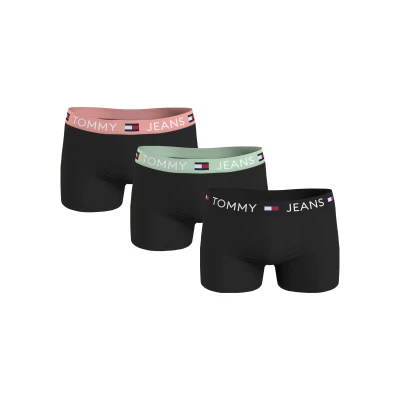 Abbildung von Tommy Jeans 3 PACK Panties, Herren, Größe: Small, Swt pch opl grn blck