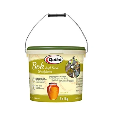 Abbildung von Quiko Bob 5Kg Weichfutter für Wachteln, Fasane und Bodenvögel