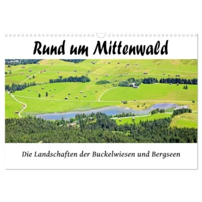 Abbildung von Rund um Mittenwald (Wandkalender 2025 DIN A3 quer), CALVENDO Monatskalender