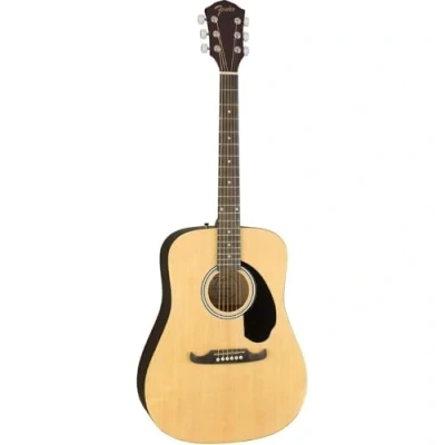 Abbildung von Fender FA 125 Dreadnought Akustikgitarre, Walnussgriffbrett, Natur, inklusive Gitarrentasche