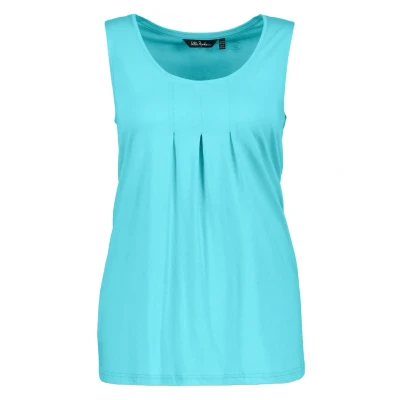 Abbildung von Ulla Popken Grosse GRÖSSEN Top, Damen, Größe: 54/56, Tiefes aqua