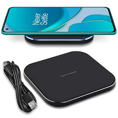 Abbildung von QI Wireless Ladestation kompatibel für OnePlus 8 Pro Kabelloser Charger Induktives Universal Schnell Ladegerät