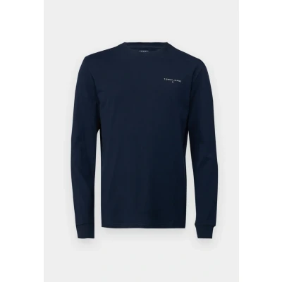 Abbildung von Tommy Jeans TEE Langarmshirt, Herren, Größe: 64, Dark night navy